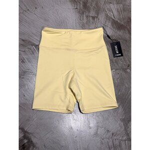 LAHANA ACTIVE WOMEN'S YELLOW  'ARCHER' BIKER SHORT / SMALL / ATHLEISURE / NWT